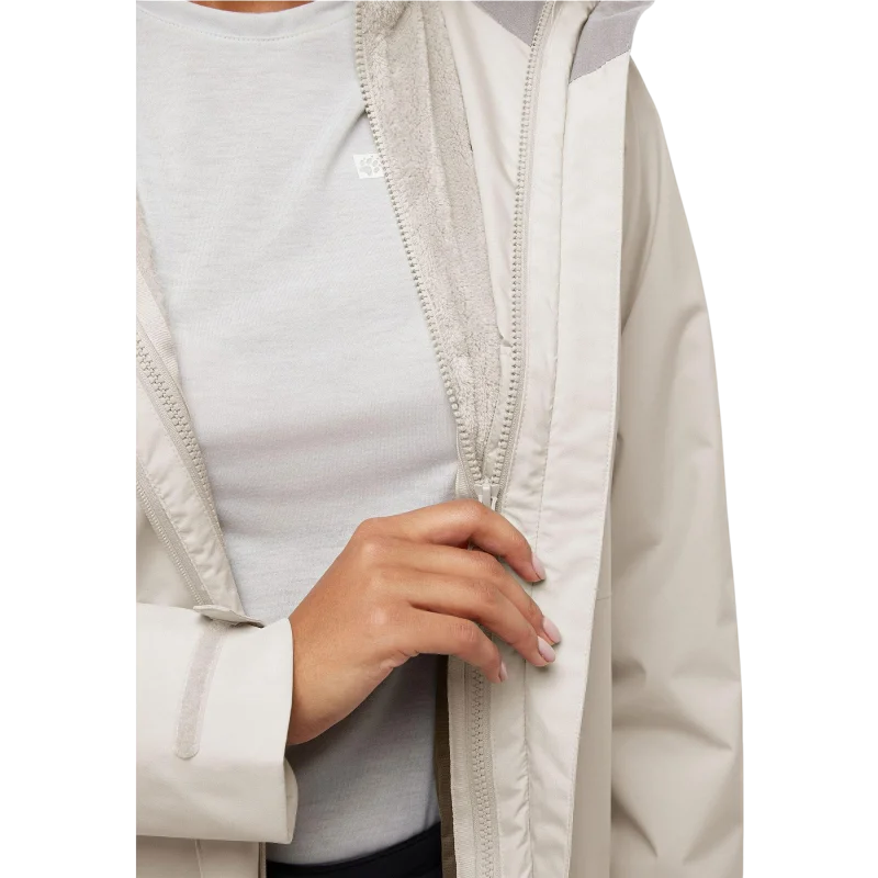 Jack Wolfskin Rotwand 3IN3 Beyaz Kadın Mont - 11