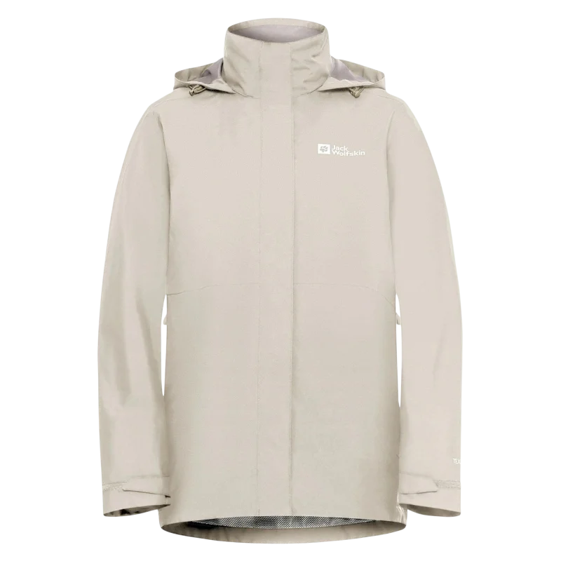 Jack Wolfskin Rotwand 3IN3 Beyaz Kadın Mont - 12