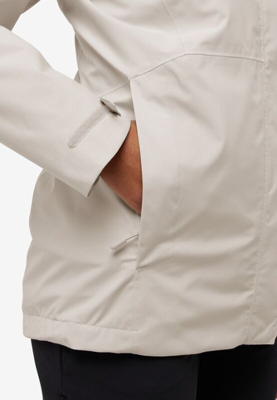 Jack Wolfskin Rotwand 3IN3 Beyaz Kadın Mont - 2