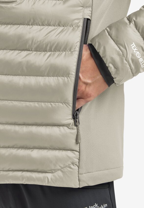 Jack Wolfskin Routeburn Pro Ins Bej Erkek Mont - 5