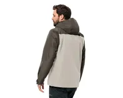 Jack Wolfskin Taubenberg 3IN1 Jkt M Bej Erkek Mont - 2