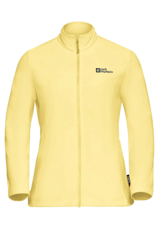Jack Wolfskin Taunus FZ Sarı Kadın Polar - 4