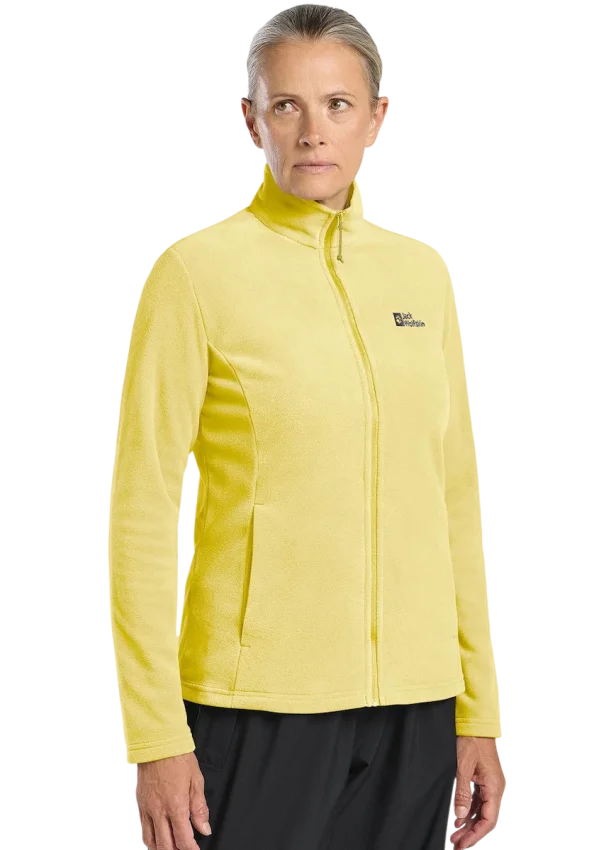 Jack Wolfskin Taunus FZ Sarı Kadın Polar - 1