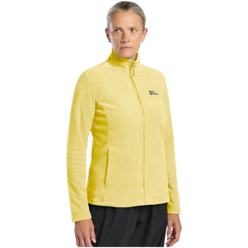 Jack Wolfskin Taunus FZ Sarı Kadın Polar - 1