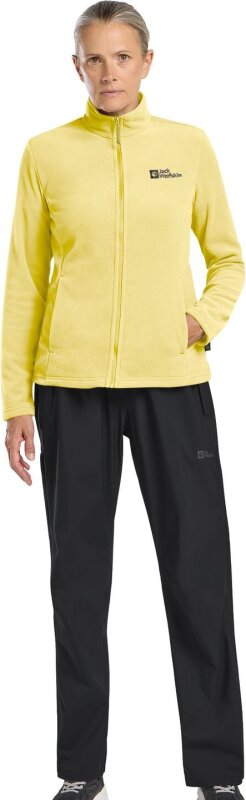 Jack Wolfskin Taunus FZ Sarı Kadın Polar - 3