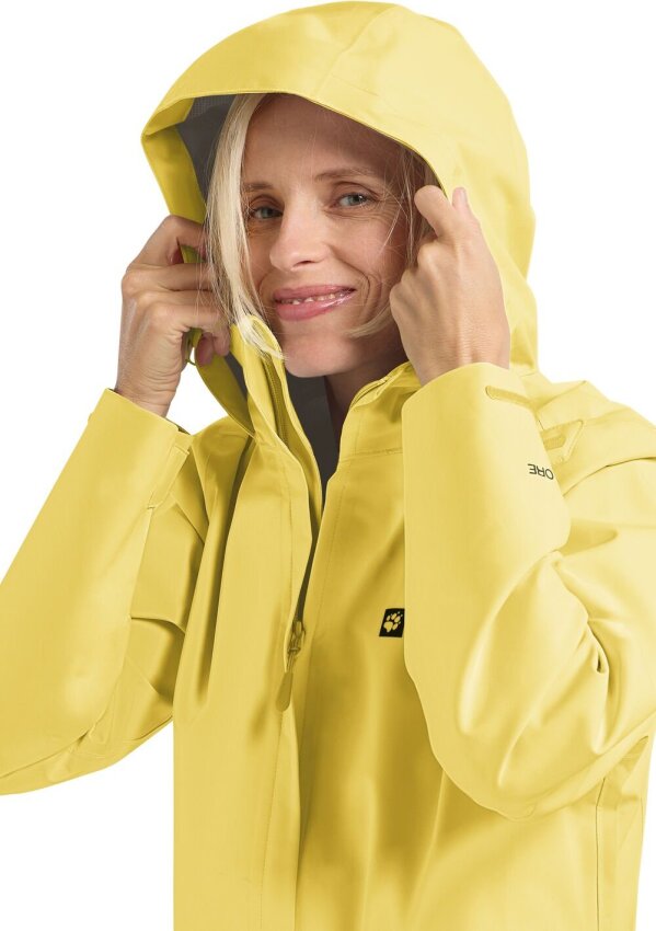Jack Wolfskin Trailtime 2L Sarı Kadın Mont - 2