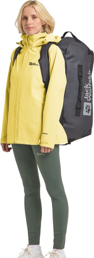 Jack Wolfskin Trailtime 2L Sarı Kadın Mont - 4