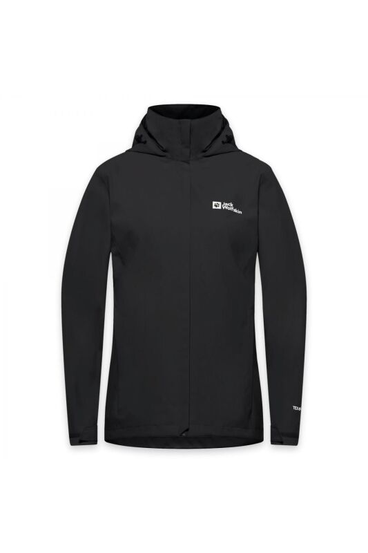 Jack Wolfskin Trailtime 2L Siyah Kadın Mont - 4