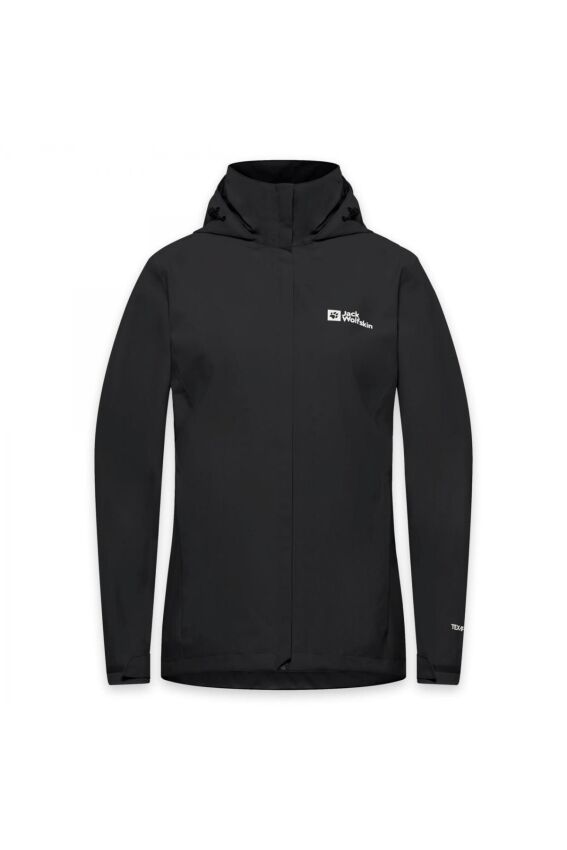 Jack Wolfskin Trailtime 2L Siyah Kadın Mont - 4
