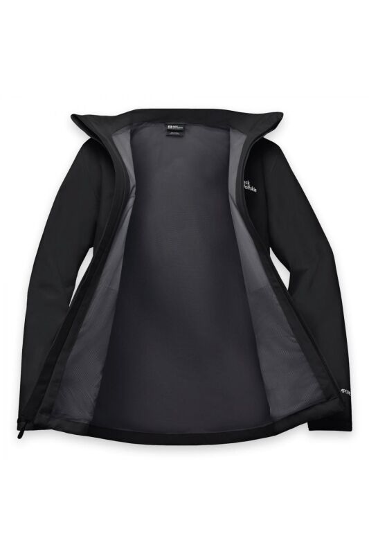 Jack Wolfskin Trailtime 2L Siyah Kadın Mont - 5