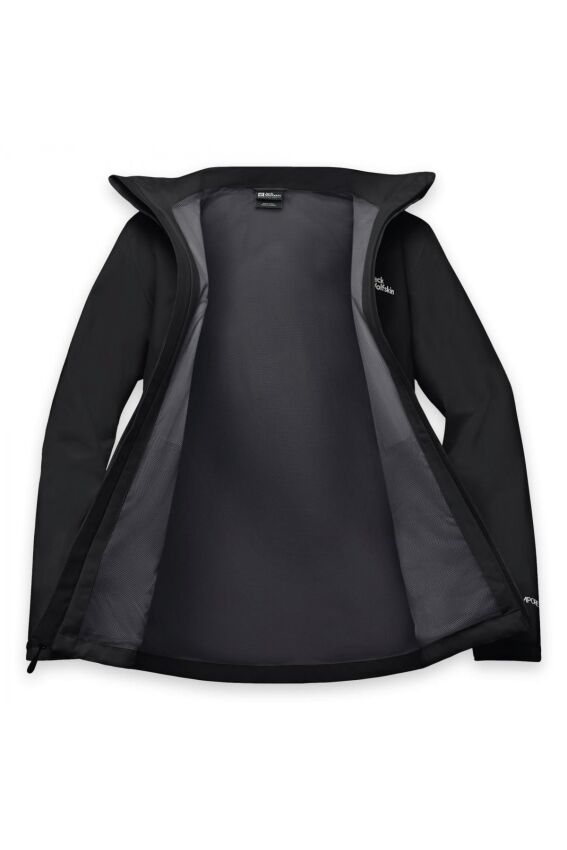 Jack Wolfskin Trailtime 2L Siyah Kadın Mont - 5