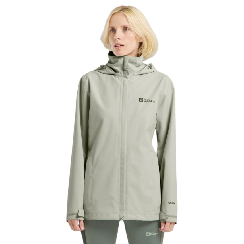 Jack Wolfskin Trailtime 2L Yeşil Kadın Mont - 1
