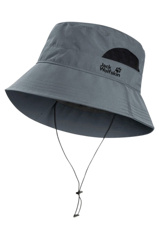 Jack Wolfskin Vent Bucket Hat Gri Unisex Şapka - Jack Wolfskin