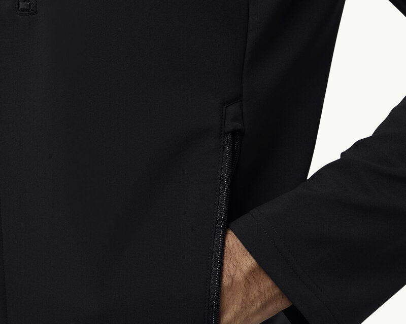 Jack Wolfskin Whirlwind Siyah Erkek Mont - 6