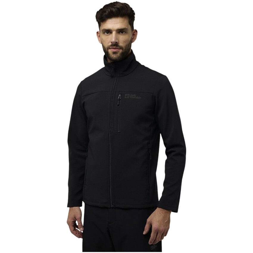 Jack Wolfskin Whirlwind Siyah Erkek Mont - 1