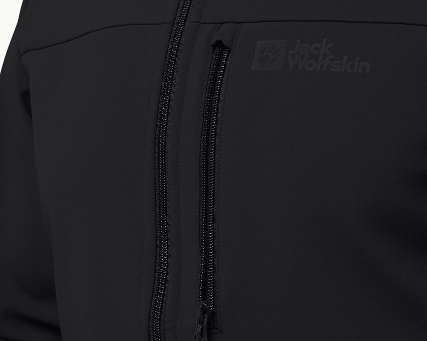 Jack Wolfskin Whirlwind Siyah Erkek Mont - 3