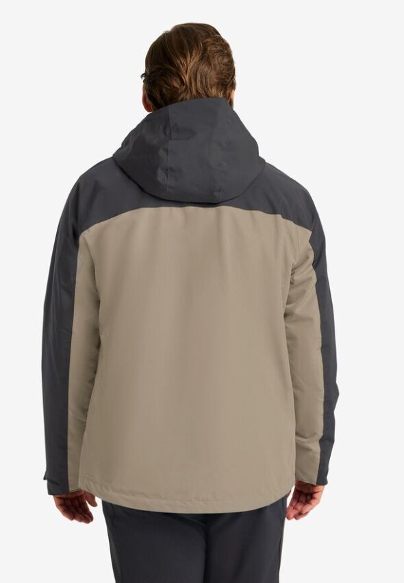 Jack Wolfskin Wild Places 3IN1 Bej Erkek Mont - 6