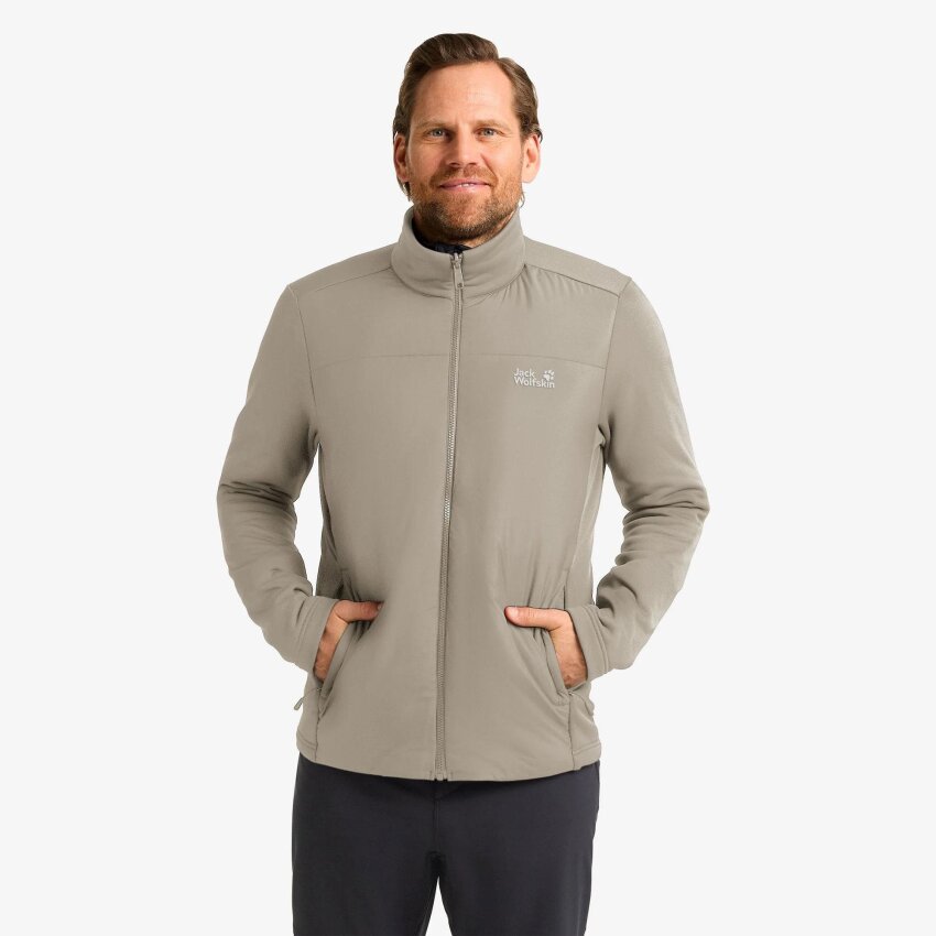 Jack Wolfskin Wild Places 3IN1 Bej Erkek Mont - 4