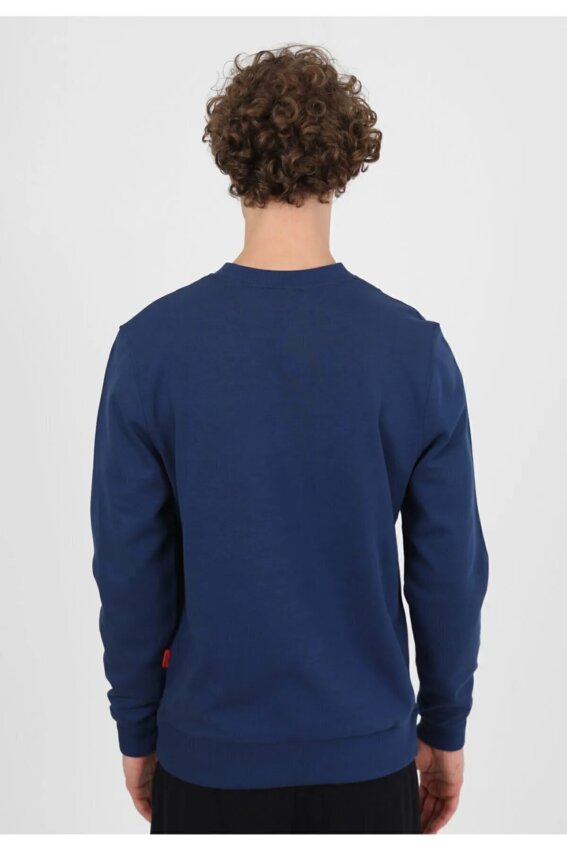 John Frank JOHN FRANK COOL SWEATSHIRT Saks-Mavi Erkek Sweatshirt JFSTCOOL35-802 - 4