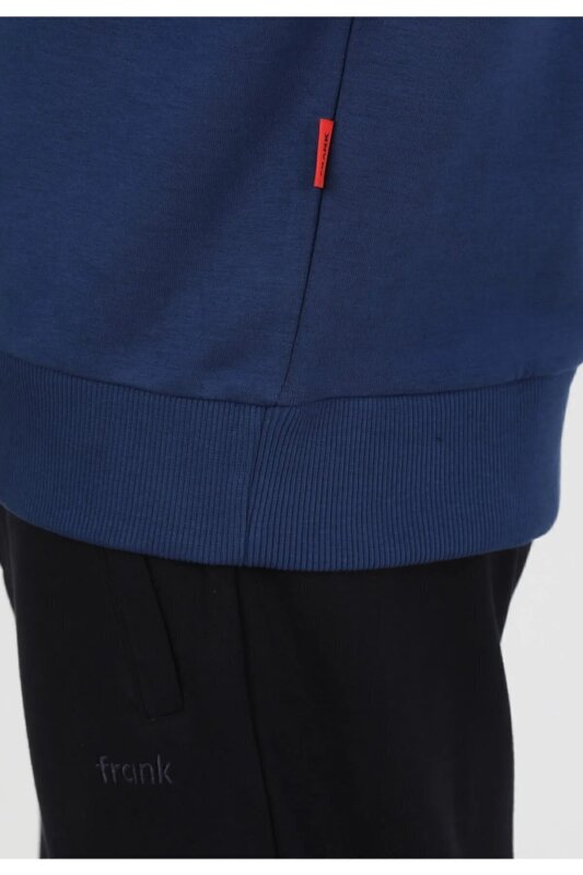 John Frank JOHN FRANK COOL SWEATSHIRT Saks-Mavi Erkek Sweatshirt JFSTCOOL35-802 - 5