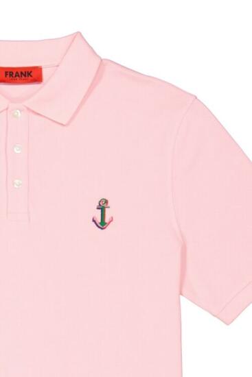 John Frank JOHN FRANK IDENTITY POLO T-SHIRT Pembe Erkek Polo Tshirt - 2