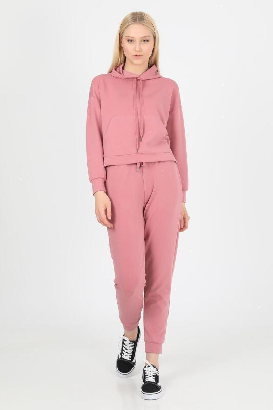John Frank JOHN FRANK WOMAN SPORTS&LOUNGEWEAR JOGGING Pembe Kadın Eşofman Altı WJFJG02-COMFY-011 - 1