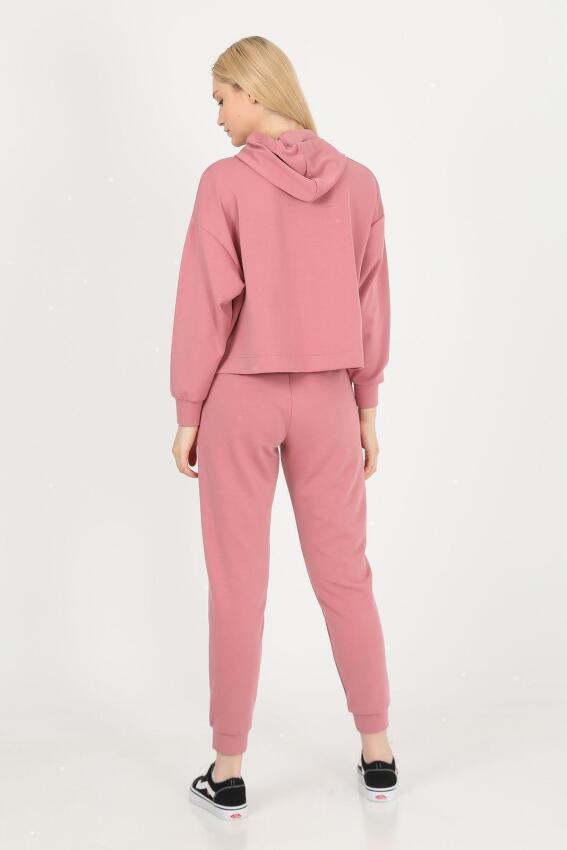 John Frank JOHN FRANK WOMAN SPORTS&LOUNGEWEAR JOGGING Pembe Kadın Eşofman Altı WJFJG02-COMFY-011 - 2