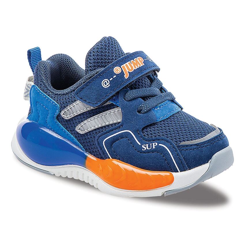 Jump 27016 BEBE C Lacivert-Mavi-Turuncu Çocuk Günlük Ayakkabı JA027016121CT - 1