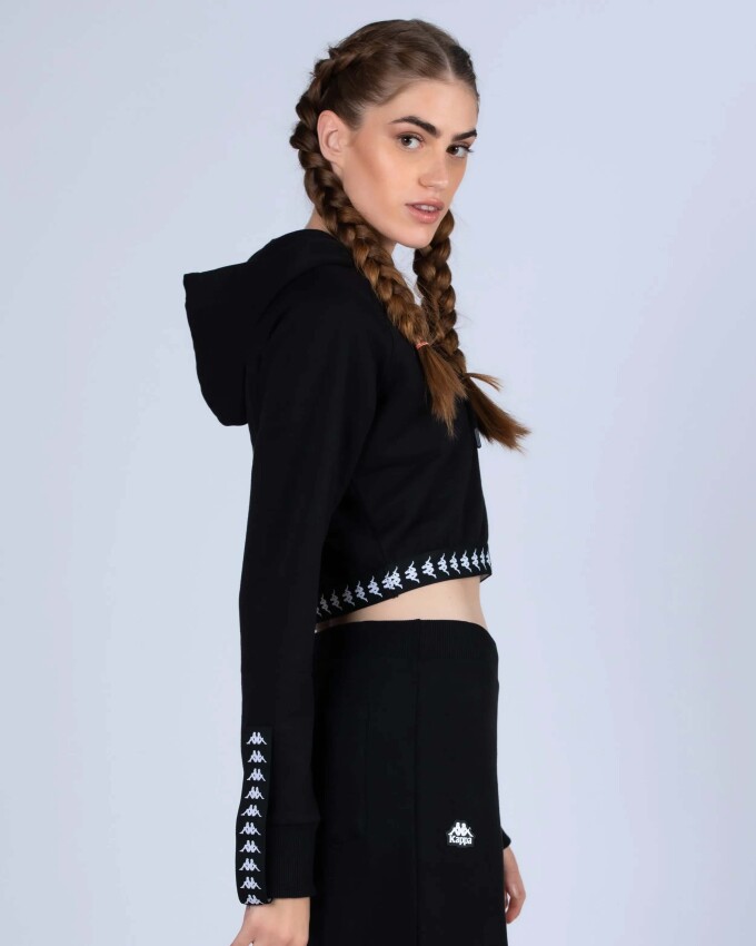 Kappa 222 BANDA VANITY TK SİYAH Kadın Sweatshirt - 9