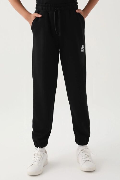 Kappa Kids KAPPA KIZ ÇOCUK EŞORTMAN ALT SİYAH Çocuk Eşofman Altı - 1