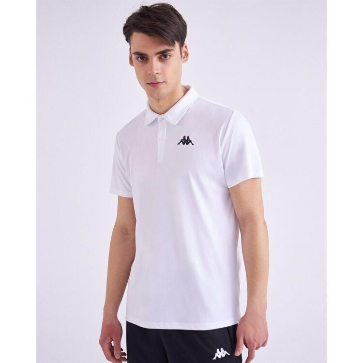 Kappa KOMBAT POLY POLO TK BEYAZ Erkek Polo Tshirt 331D53W-001 - 3
