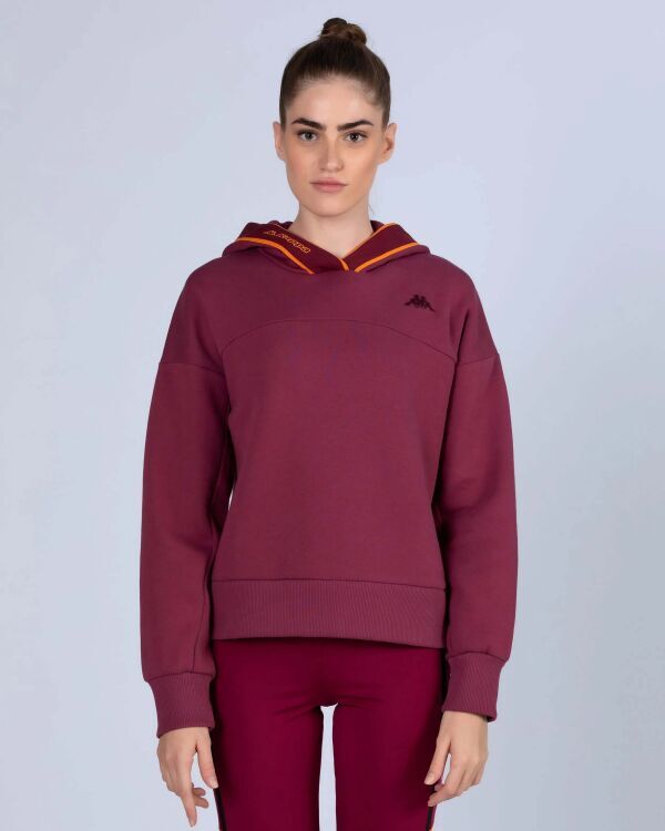 Kappa LOGO TAPE DAVEN TK KIRMIZI Kadın Sweatshirt - 1