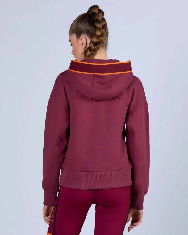 Kappa LOGO TAPE DAVEN TK KIRMIZI Kadın Sweatshirt - 5