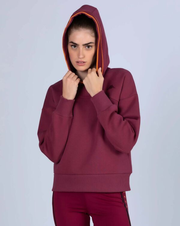 Kappa LOGO TAPE DAVEN TK KIRMIZI Kadın Sweatshirt - 8