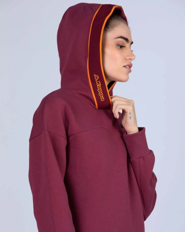 Kappa LOGO TAPE DAVEN TK KIRMIZI Kadın Sweatshirt - 11