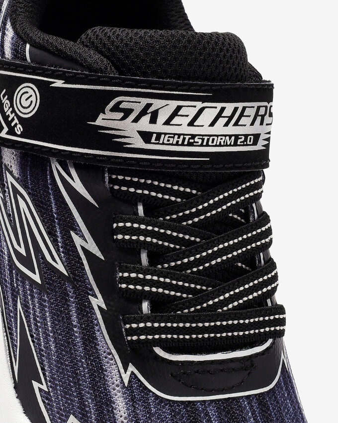 Skechers Light Storm 2.0 - Bolt-Brights Siyah Çocuk Günlük Ayakkabı - 7