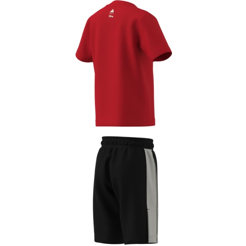 Adidas Disney Mickey Mouse Set Kırmızı Çocuk Şort Tshirt Takım - 6