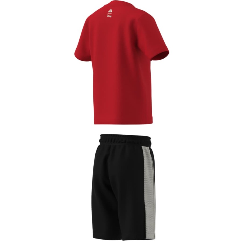 Adidas Disney Mickey Mouse Set Kırmızı Çocuk Şort Tshirt Takım - 6