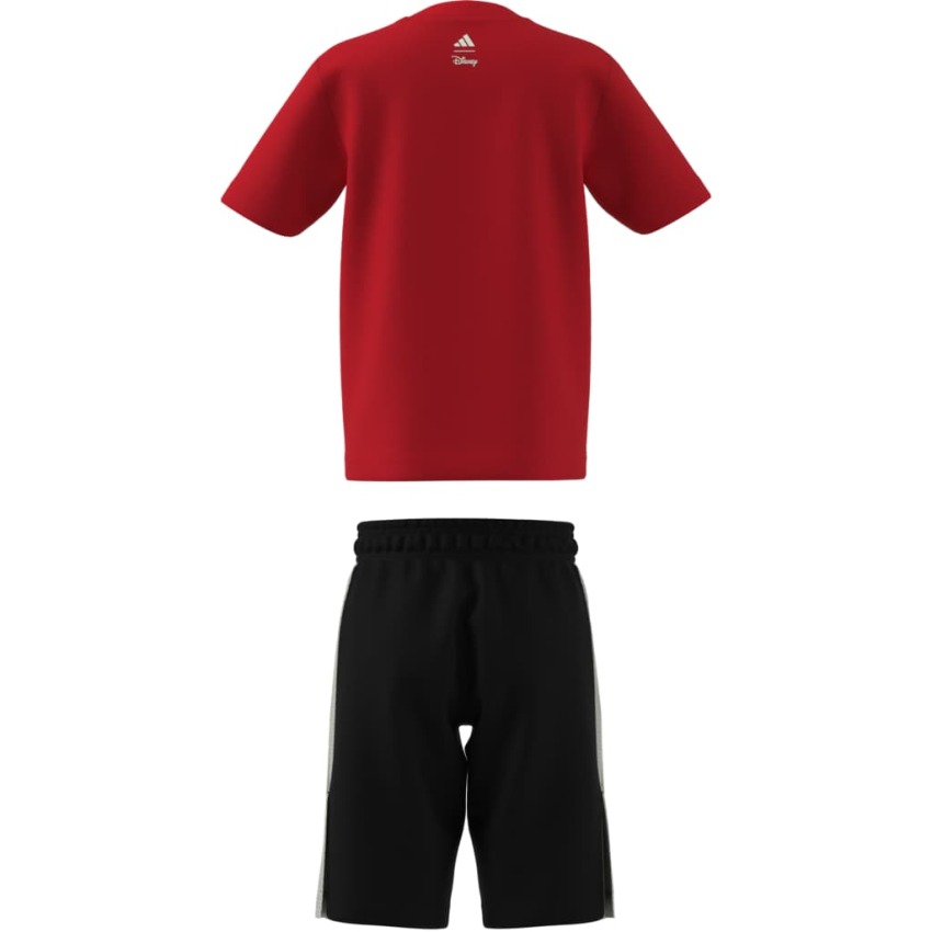 Adidas Disney Mickey Mouse Set Kırmızı Çocuk Şort Tshirt Takım - 7