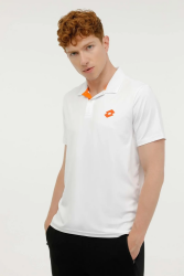 Lotto 4M M-SN953 STWRT PL T-SH 4FX BEYAZ Erkek Polo Tshirt - 1