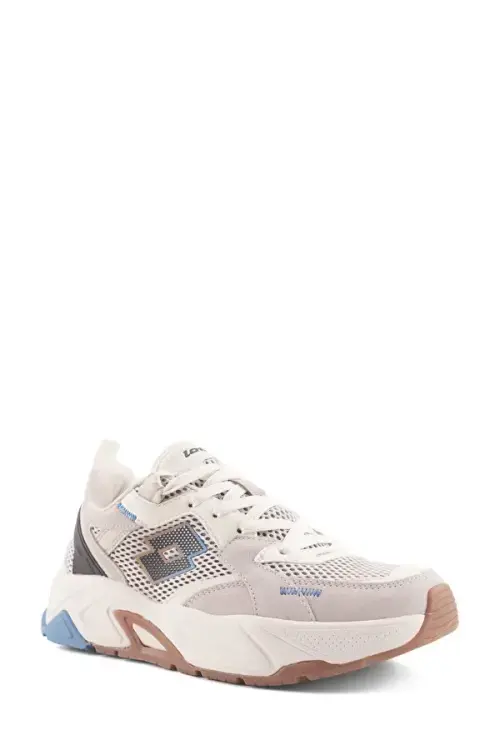 Lotto 4W Alkmar 4PR Bej Erkek Sneaker Ayakkabı - Lotto (1)