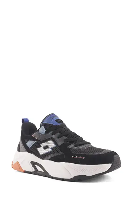 Lotto 4W Alkmar 4PR SİYAH Erkek Sneaker Ayakkabı - Lotto (1)