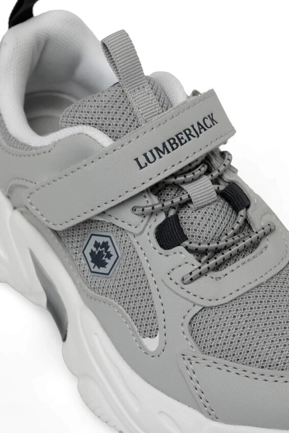 Lumberjack 4M Doll 4FX Gri Çocuk Günlük Ayakkabı - 7