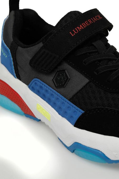 Lumberjack 4M Lolan 4FX Siyah Çocuk Günlük Ayakkabı - 6