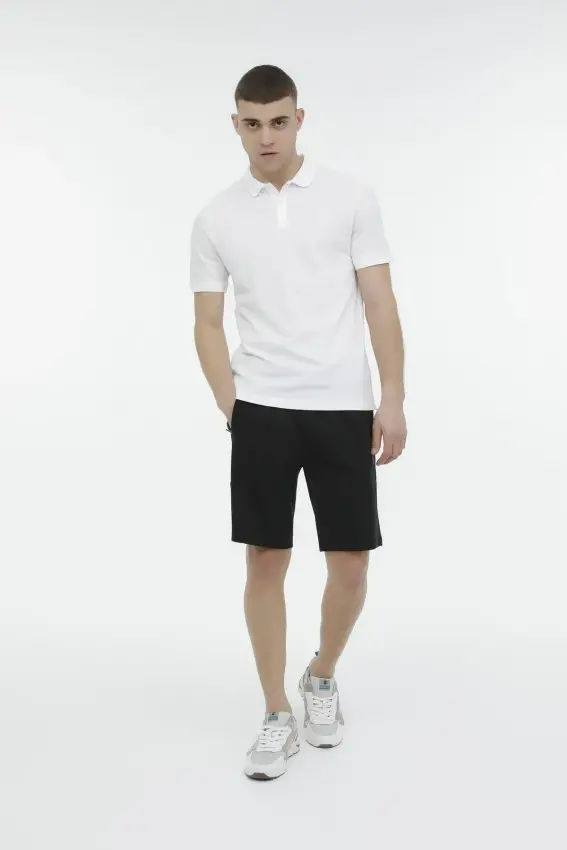 Lumberjack 4M M-CT953 BASIC P.T-SH 4FX BEYAZ Erkek Polo Tshirt - 5