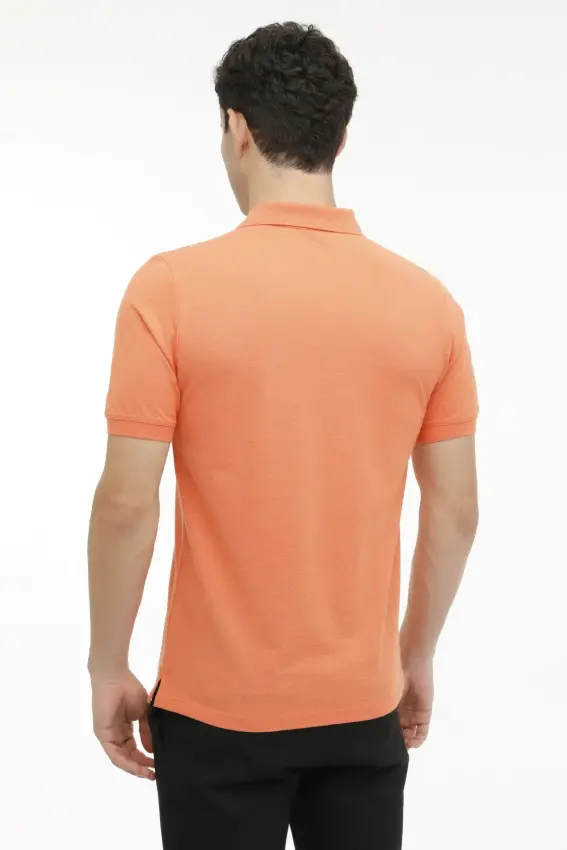 Lumberjack 4M M-CT953 BASIC P.T-SH 4FX Turuncu Erkek Polo Tshirt - 2