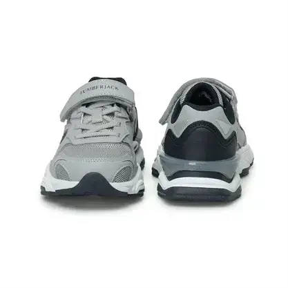 Lumberjack 4M MADAX JR 4FX Gri Çocuk Günlük Ayakkabı - 3