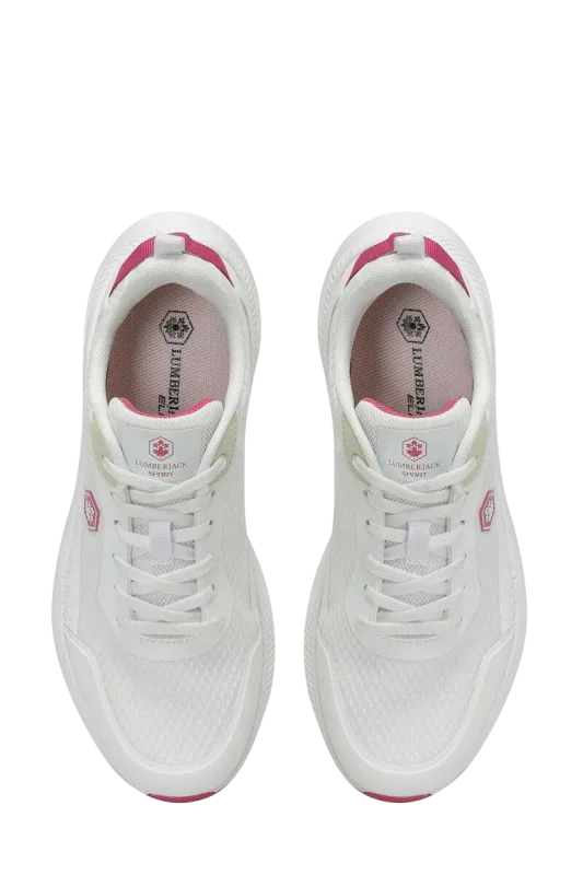 Lumberjack 4M Marshal WMN 4FX Beyaz Kadın Koşu Ayakkabısı - 2