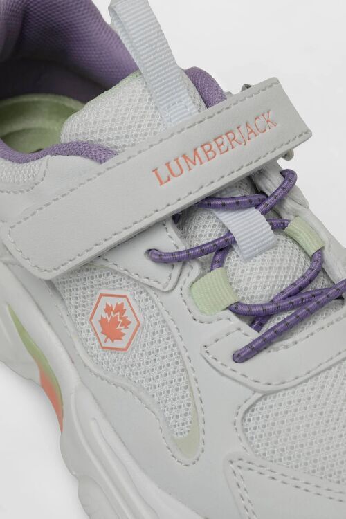 Lumberjack 4P Doll 4FX Beyaz Çocuk Günlük Ayakkabı - 7