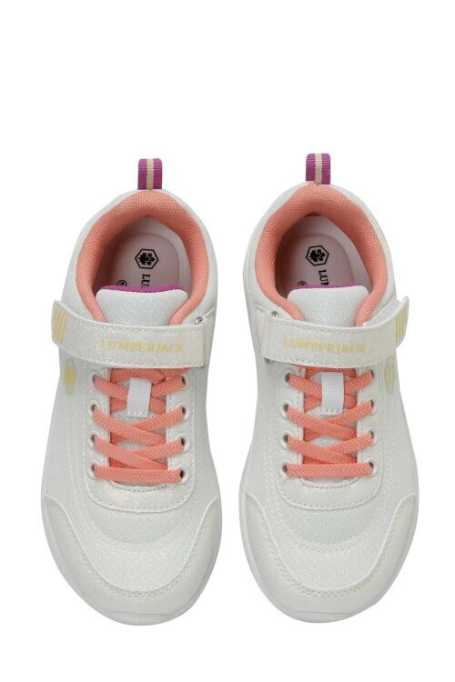 Lumberjack 4P Ursula 4FX Beyaz Çocuk Günlük Ayakkabı - 4